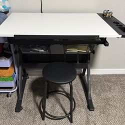 Drafting Table. Measurements In Pictures