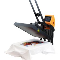 White Toner Transfer Printer & Heat Press