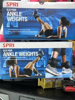 New 5 lb pair ankle weights