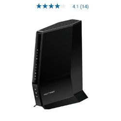 Netgear Nighthawk AX6 Wi-Fi 6 IEEE 802.11ax Cable Modem/Wireless Router