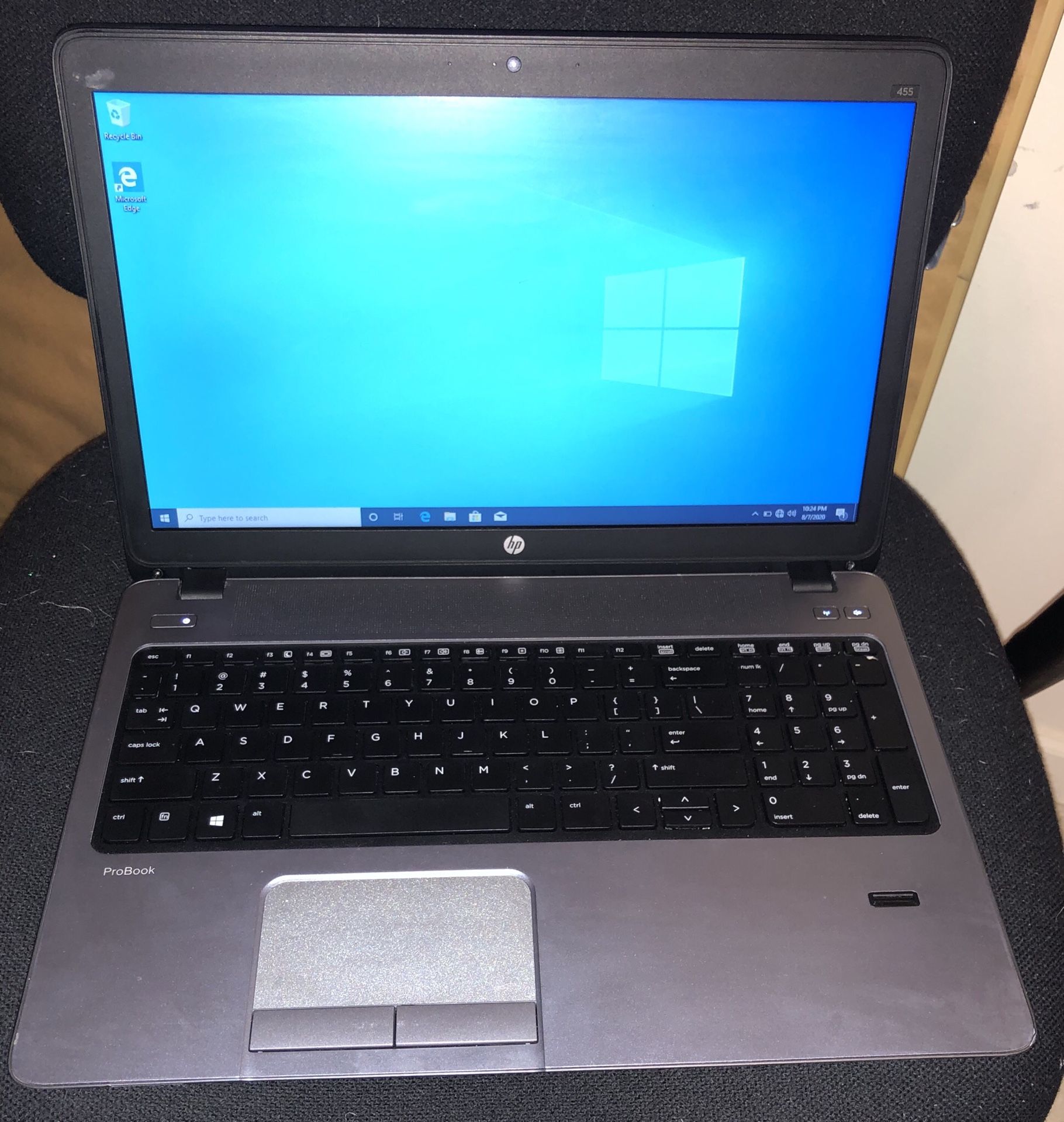 Super Nice 15” Hp Probook Laptop w/Windows 10