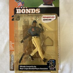 2000 McFarlane Sportspicks Barry Bonds Blue Jersey