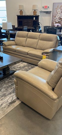 3pc Leather Sofa Set