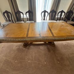 Very Large Dining Table (111 inch) with 1 free chair