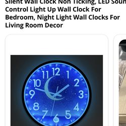 Glow in the dark clock