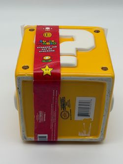 Super Mario Question Block Storage Jar