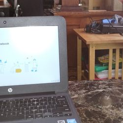 Fully Unlocked HP Chromebook With Charger