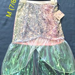 New more than magic Mermaid Tail Skirt 🧜‍♀️ Toddler Size M (7/8) (Nuevo).          FIRM.          NO TRADES.             NO SHIPPING (East Palmdale)