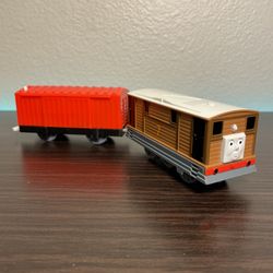 Trackmaster Thomas & Friends Toby Talking Working Motorized Train Mattel 2012