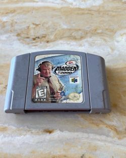 Nintendo 64 Game - Madden 2000