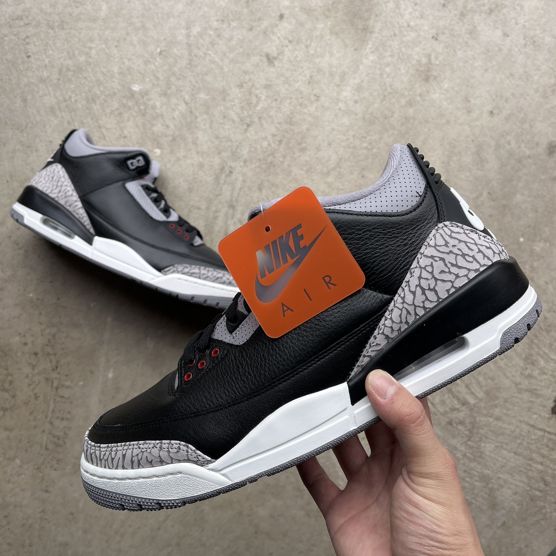 Air Jordan 3 Retro OG 2024 Black Cement