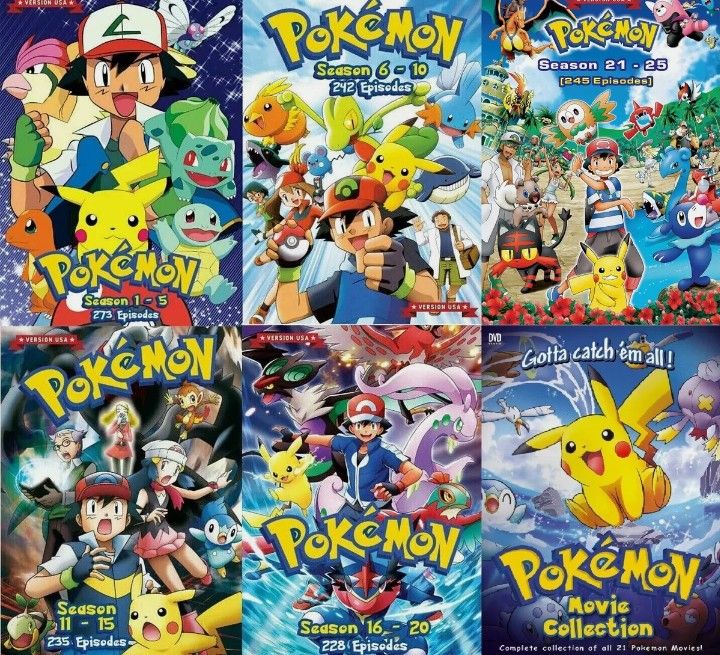 Pokemon The TV Show + Movies