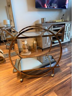 Gold Bar Cart