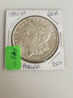 Beautiful 1885-O Morgan Dollar GEM/BU