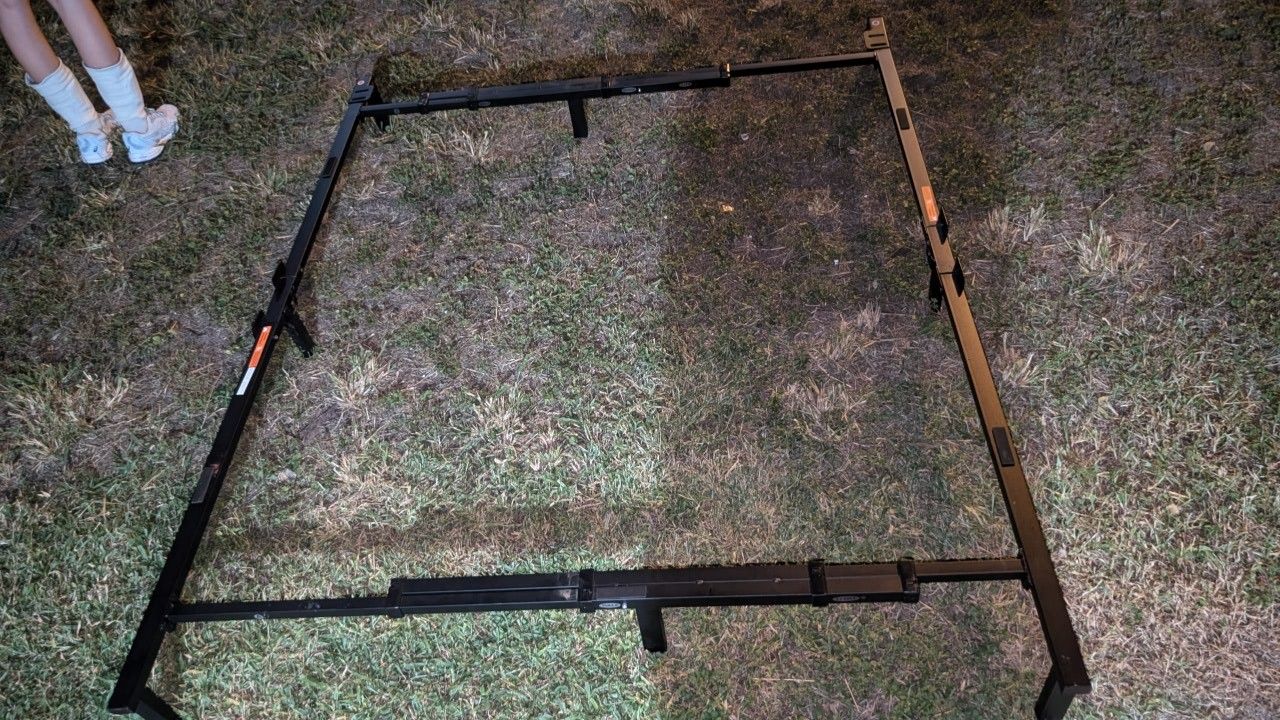Queen Adjustable Metal Bed Frame