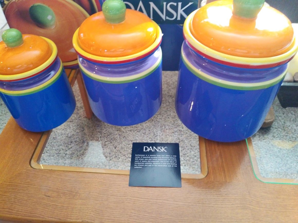 Dansk cannister set new