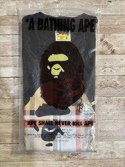 Burberry Bape T shirt size M