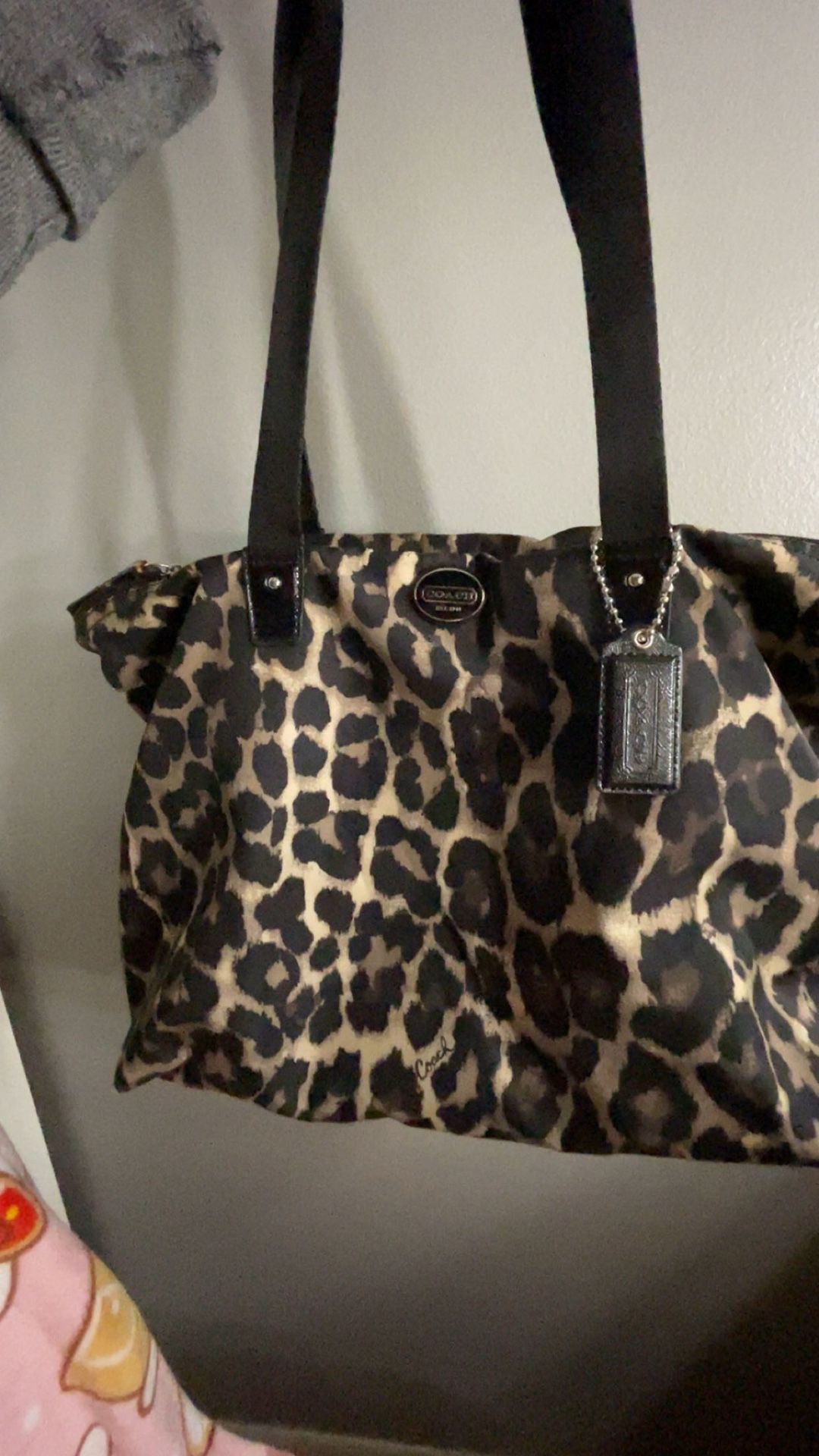 Coach Cheetah Purse/pouch