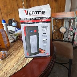 Vector 1600A Lithium Jump Starter