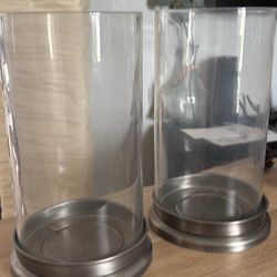 Hurricane Glass Candle Holder