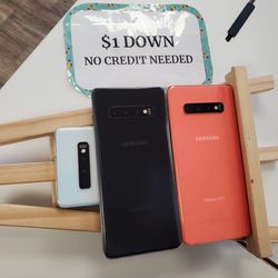 Samsung Galaxy S10- Pay $1 DOWN AVAILABLE - NO CREDIT NEEDED