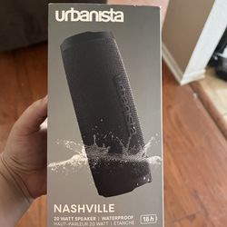 Brand New Urbanista Nashville Speaker 