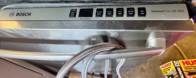 Bosch SilencePlus 46 dBA Stainless Steel Dishwasher