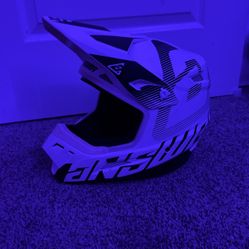 Answer Dirt Bike Helmet (White Brand New)