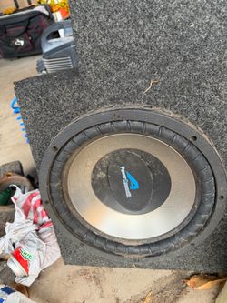 Subwoofer and amplifier