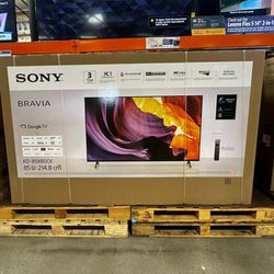 85x80ck 85” Sony Smart 4K LED UHD Tv