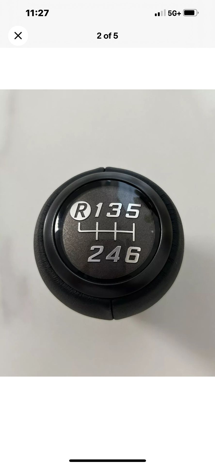 2022-2024 SUBARU BRZ 6-SPEED SHIFT KNOB OEM GENUINE 22-24