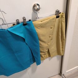 Pair of Boohoo Mini Skirts Size 4 (Never Worn)