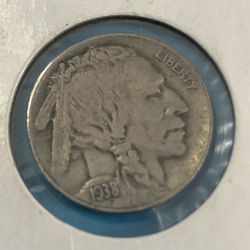 Buffalo Head Nickel 1938 “D” 