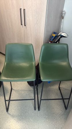 Green High Top Chairs
