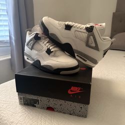 Jordan 4 “white Cement” sz10