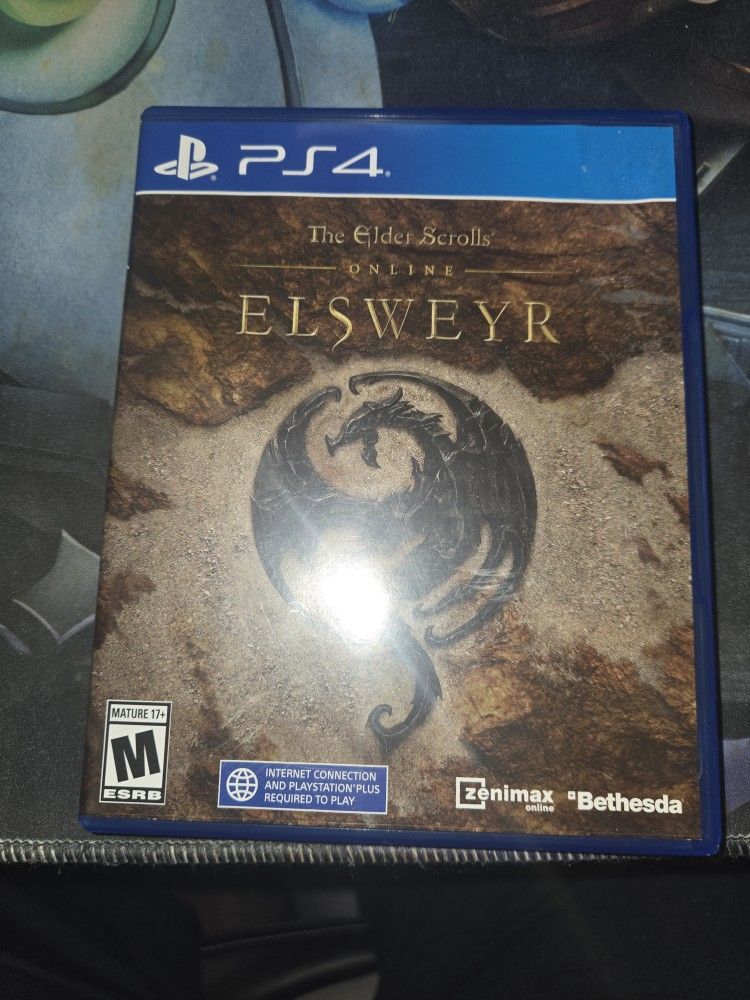 elder scrolls online elseweyr ps4