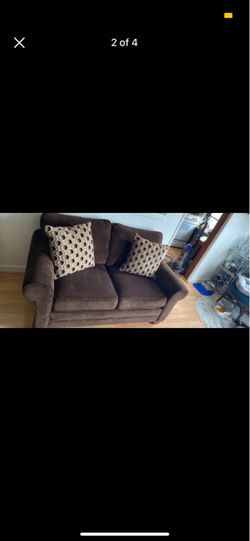 Cute brown sofa
