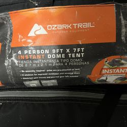 Ozark Trail 4-Person Instant Dome Tent – Used