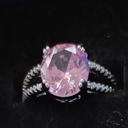 Pink Tourmaline Ring