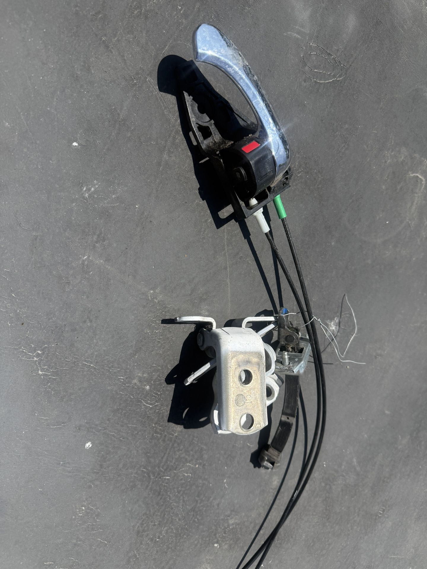 2007 - 2011 TOYOTA CAMRY REAR LEFT DOOR LOCK ACTUATOR With Handle Interior