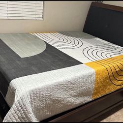 Queen Size Bed With Frame And Mattress Box 
