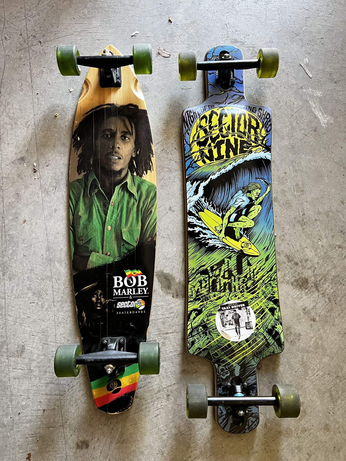 Sector 9 Longboards – Bob Marley & Custom Graphic