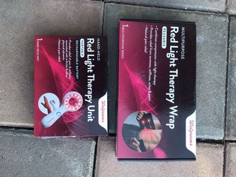 2 Red Light Therapy Unit And Wrap
