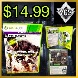 *RETRO* Tom Clancy’s Splinter Cell Blacklist Xbox 360 2013