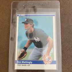 1984 Fleer Baseball Complete 660-Card Set w Don Mattingly, And Darryl Strawberry Rookie Cards