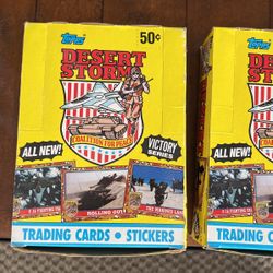 Desert Storm Victory Series Trading Cards