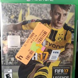 Xbox One Fifa17 in box sealed new