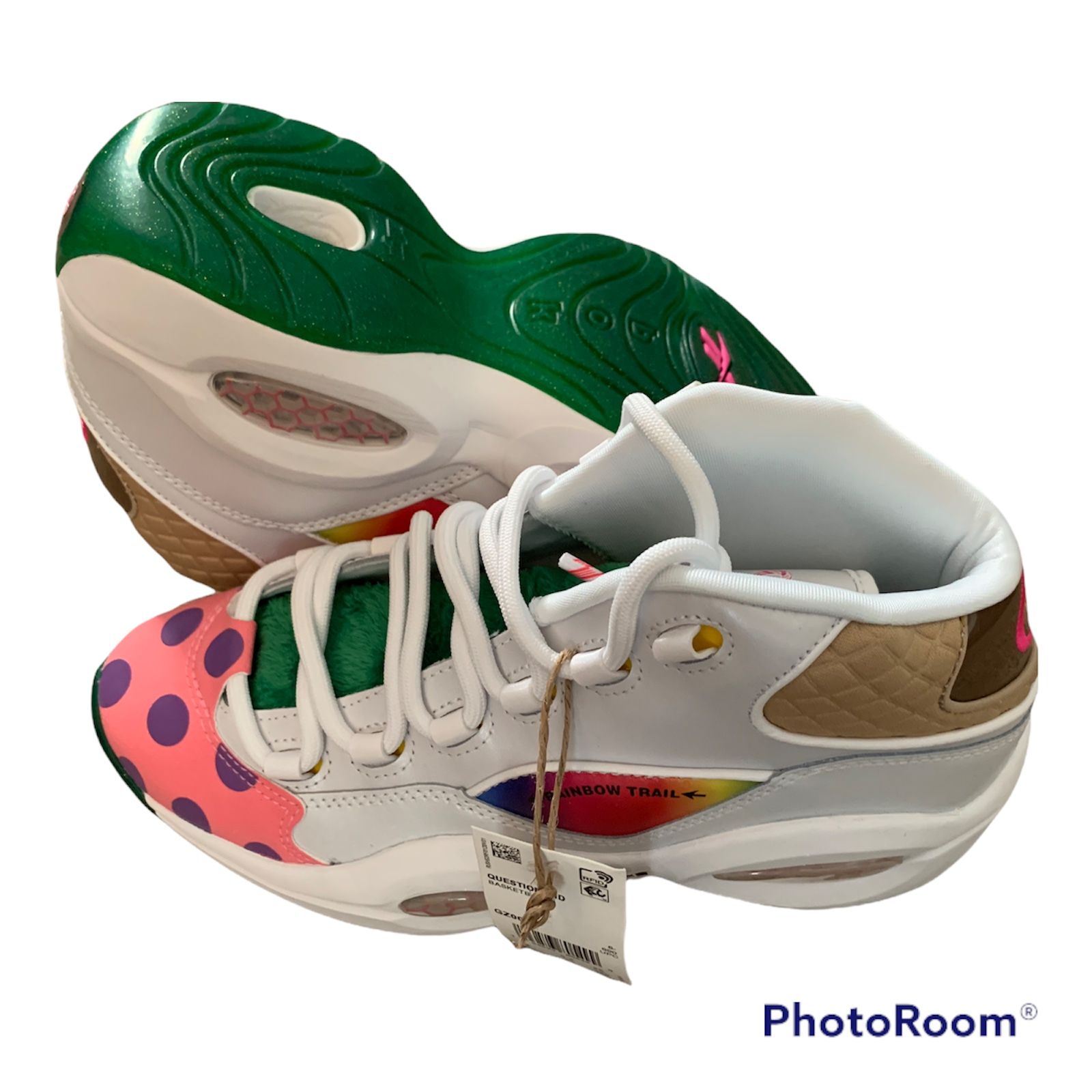 Hasbro x Reebok Question Mid 'Candy Land' Size Women's)