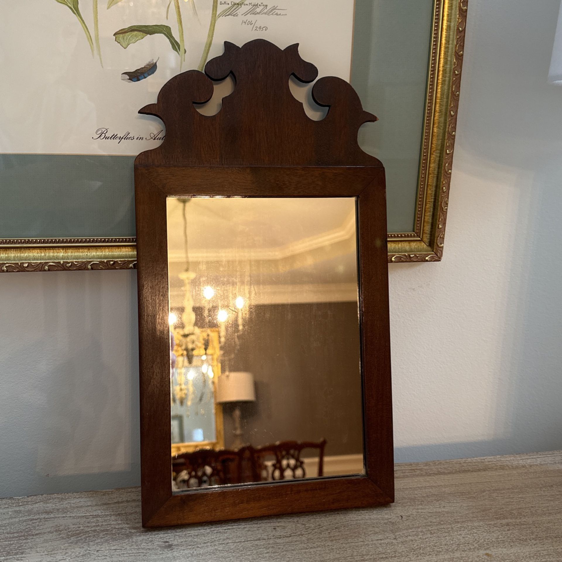 Wood Mirror Vintage … Reduced! 