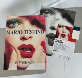 Mario Testino “In Your Face”2012 Taschen Book + MALBA 2014 Exhibition Materials